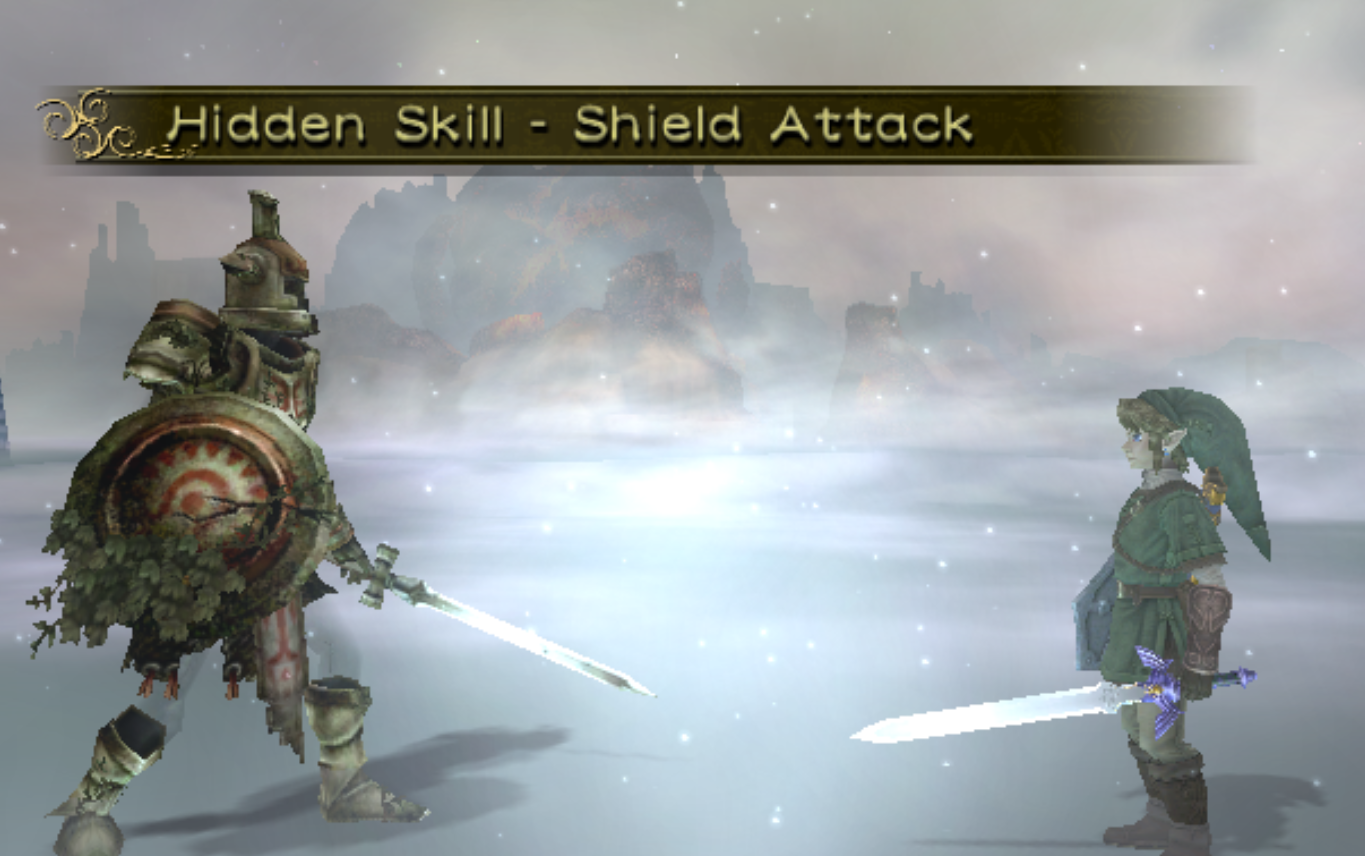 Hidden Skill Shield Attack